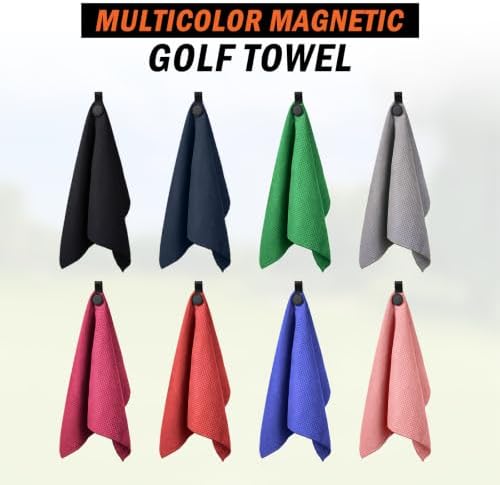 Magnetic Golf Towel, Ultra-Absorbent Microfiber Cleaning Towel - Image 2