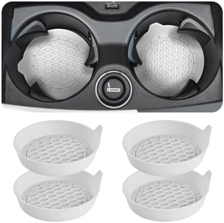 Zpana Bling Car Cup Holder Coaster, Shockproof Auto Interior Decorative Coasters by Zpana