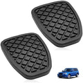 Brake Clutch Pedal Rubber Cover Pad Non Slip 2 Pack Set Auto Accessories Fits by Unknown