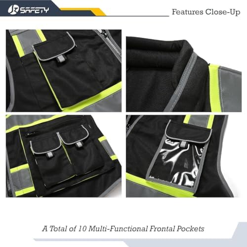 JKSafety Reflective Safety Vest - Image 2