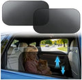 Car Window Shades for Baby, Static Cling Design for Smooth Lift Side Windows by Lonyaqui