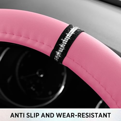 Road Comforts Leopard Steering Wheel Cover - Image 6
