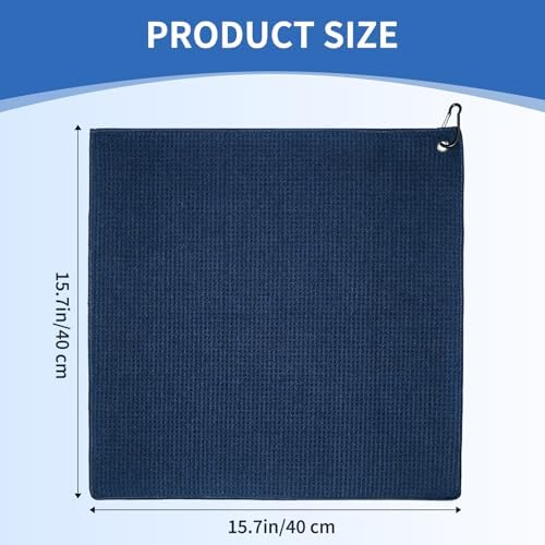 Fishing Towel with Clip, Hiking Towel, Golf Towel - Image 2