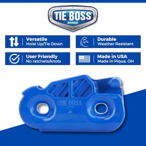 Tie Boss - 3/8 Inch Heavy Duty Self-Locking Tie Down System - Image 4