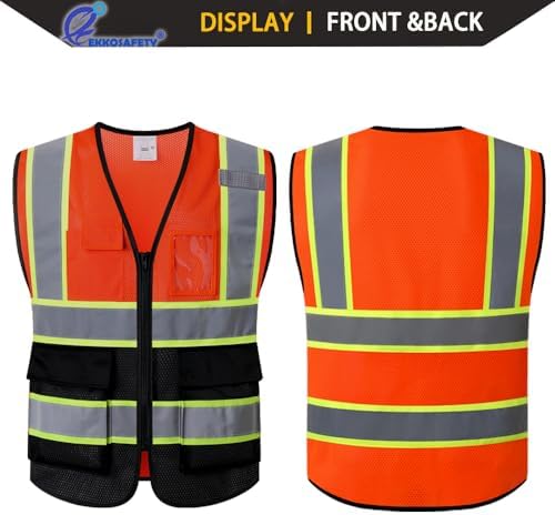 Hi Vis Reflective Safety Vest for Men Women - Image 4