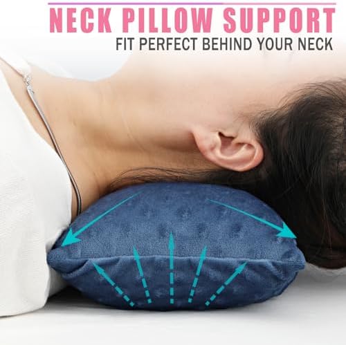 Small Neck Pillow for Recliner Chair Neck Support Pillows Pain Relief Plump - Image 2