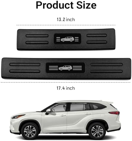 Door Sill Guard for 2020-2025 2026 Toyota Highlander - Image 3