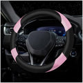Soft Leather Steering Wheel Cover by ESALFAUTO