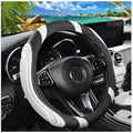 Osilly 15 Inch Artificial Leather Steering Wheel Cover by Osilly