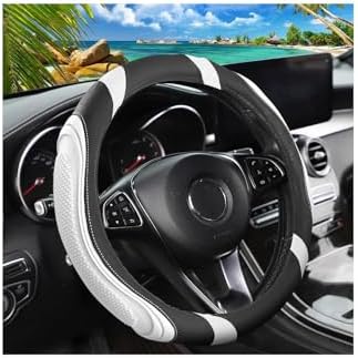 Osilly 15 Inch Artificial Leather Steering Wheel Cover by Osilly