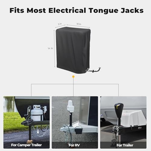 BougeRV RV Electric Tongue Jack Cover - Image 4
