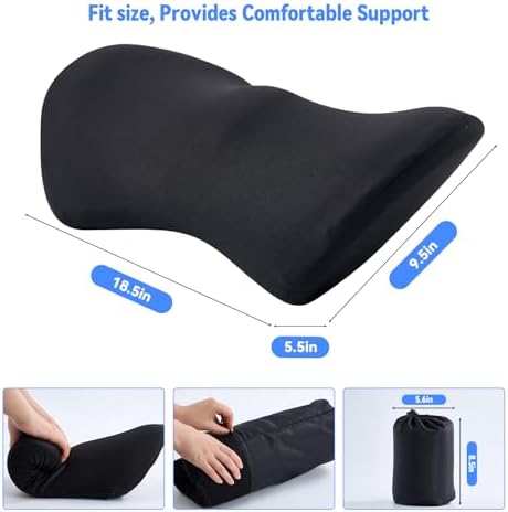Lumbar Support Pillow for Office Chair and Car Seat, Lumbar Pillow - Image 7
