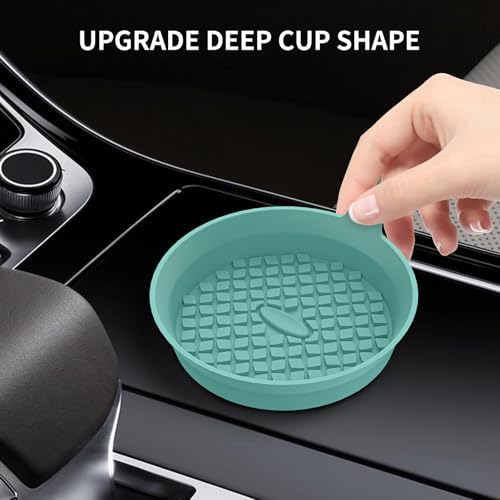 ME.FAN Car Cup Holder Coasters Silicone Cups Mats, Automotive Universal - Image 4