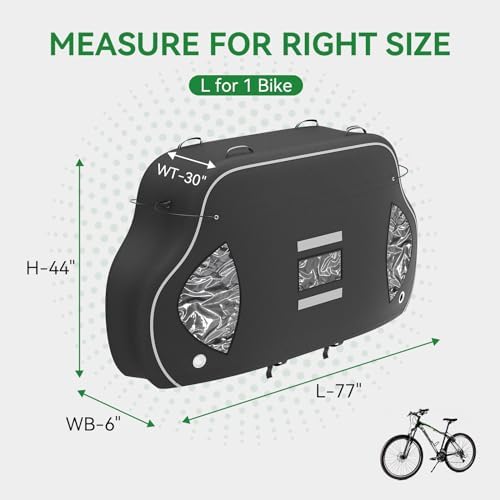 Bike Cover for Transport on Rack - Image 5