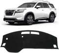 KUST Black Dash Cover for 2022-2025 2026 Nissan Pathfinder Dashboard Cover by KUST
