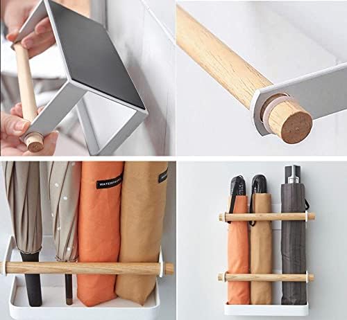 WANLIAN Wall Mounted Umbrella Stand - Image 5