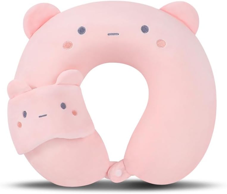 Kids Neck Pillow for Travel by MissSoul