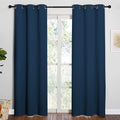 NICETOWN Moroccan Blue Blackout Curtains by NICETOWN