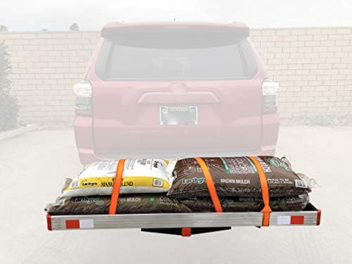 MaxxHaul 60" x 22" Aluminum Cargo Carrier Rack Basket - Image 6