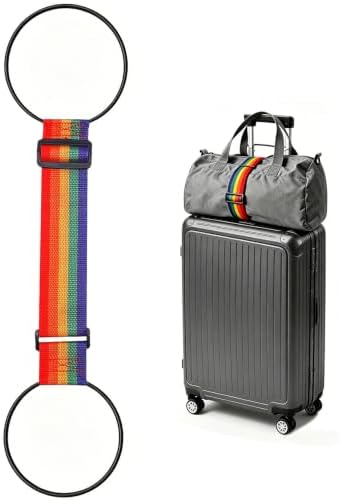 Luggage Straps for Suitcases, Extended Adjustable Luggage Connector Straps by SpassLeben