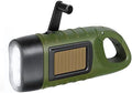 SEANCHEER Hand Crank Solar Powered Flashlights, Compact Emergency Rechargeable by SEANCHEER