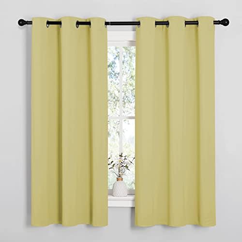 NICETOWN Bedroom Curtain Panels Blackout Draperies, Thermal Insulated Solid by NICETOWN