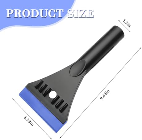 Car Windshield Ice Scraper, Vehicle Window Snow Sweeper to Remove Ice, - Image 2