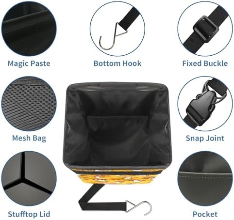 Car Trash Can – Multi-Purpose, Lightweight and Portable - Image 6