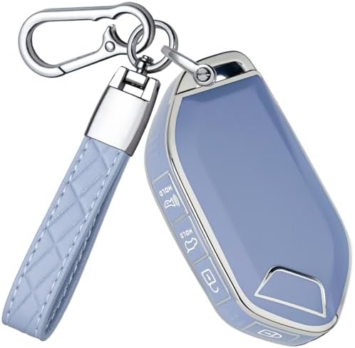 for Kia Key Fob Cover with Keychain by Unknown