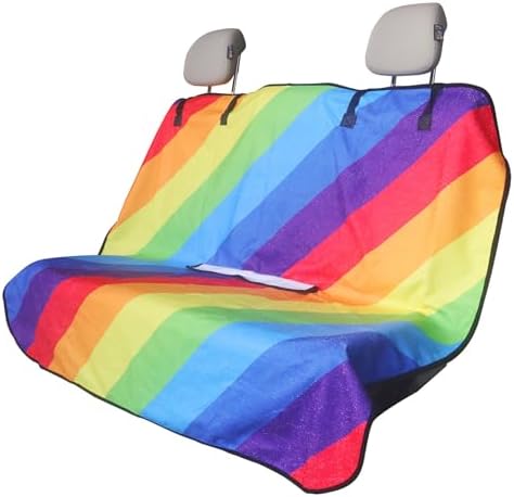 Back Seat Cover for Car Trucks Van SUV Jeep, Waterproof Rear Bench Towel Seat by LoyaGour