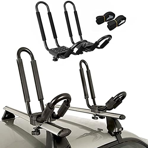 Generic J Bar Roof Rack, Complete Kayak Mount Set - Image 4