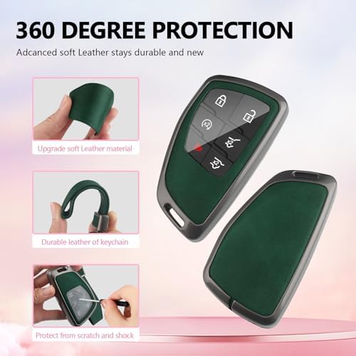 for Chevy Key Fob Cover PU Leather - Image 4