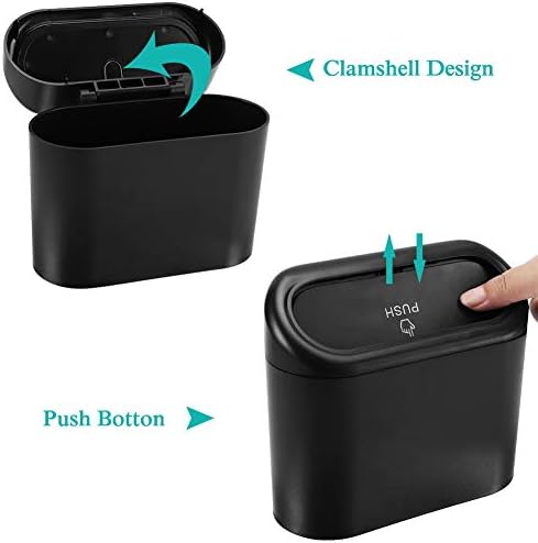 Accmor 2 Pack Car Trash Can - Image 3