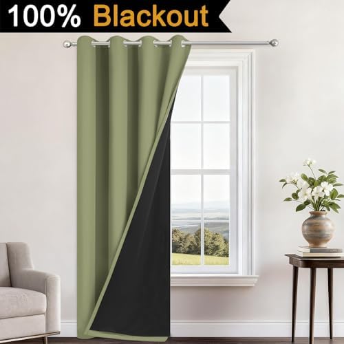 Yakamok Sage Blackout Curtains 84 Inches Long - Image 2