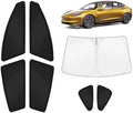 KUST Car Window Shades for Tesla Model 3 2018-2025 2026 Windshield Sun Shade by KUST