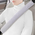 LACDL Extra Long Seatbelt Cover Super Soft Furry by LeadingAComfortableDrivingLife