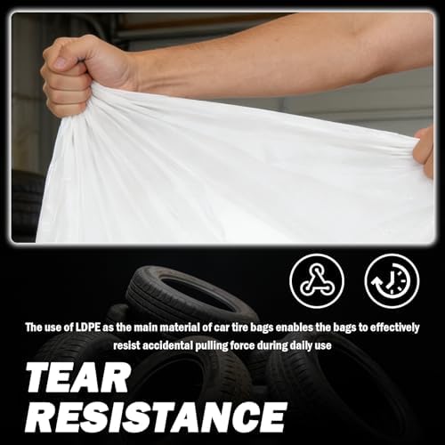 4PCS Disposable Extra Large Tire Bag - Image 3