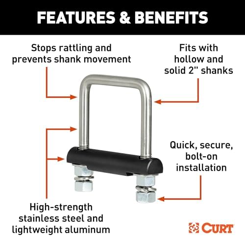 CURT Anti-Rattle Hitch Clamp Tightener - Image 4