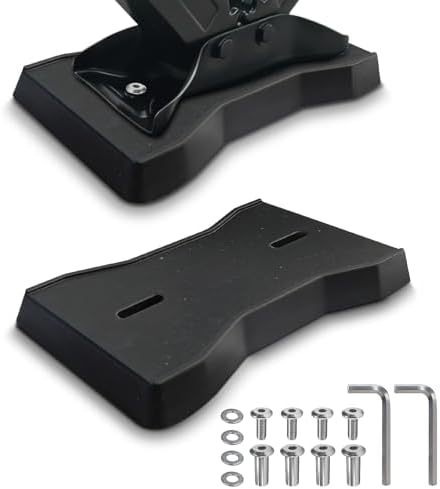 HOXWELL RV Stabilizer Jack Pads 2 Pack, Heavy Duty Rubber Scissor Jack Blocks by HOXWELL