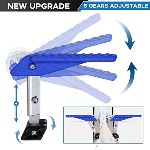 TOOENJOY 5 Gears Universal Car Door Step, Foldable Door Latch Hook - Image 2