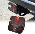 2 Inch Red Moon Mountain Trailer Hitch Cover Rubber Receiver Tube Plug Cap by Unknown