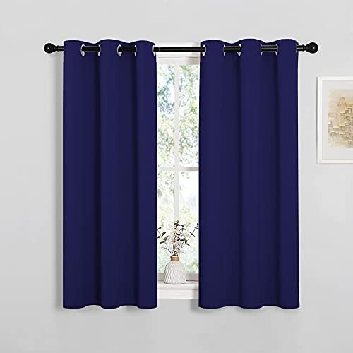 NICETOWN Royal Blue Blackout Curtains - Image 2