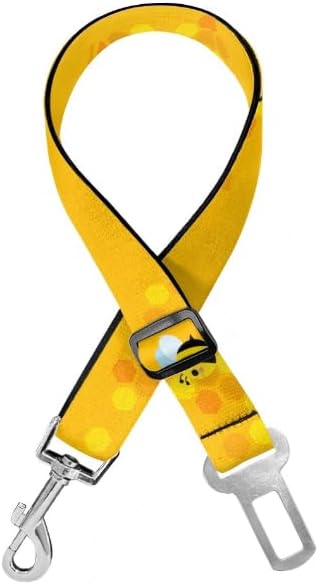 Adjustable Dog Car Seat Belt: 22.2-38.2 Inch Travel Safety Dog Car Harness - Image 2