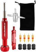 Valve Core Removal Tool Kit, Stainless Steel Snap-Clip Tip, Bearing-Assisted by ATsafepro
