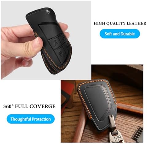 MILD EAST Genuine Leather Key Fob Cover - Image 5
