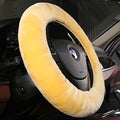 OGLAND Fuzzy Sheepskin Car Steering Wheel Cover by OGLAND