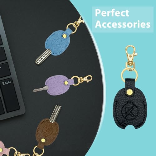 Leather Car Key Cover - Image 6