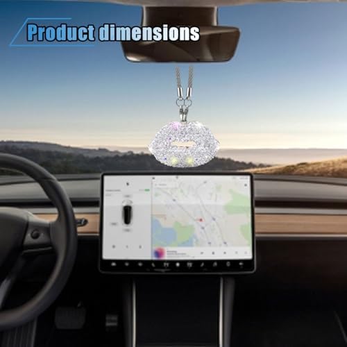 Bling Lip Diamond Car Hanging Accessories - Image 4