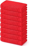 Homaxy Microfiber Waffle Weave Kitchen Towels, 8 Pack by Homaxy