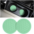 Mandark 2PCS 2.75 Inch Car Cup Holder Coasters, Light Green by Unknown